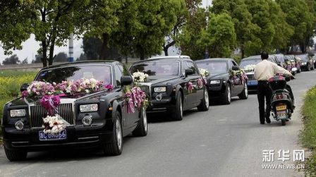 豪華婚車隊(duì)