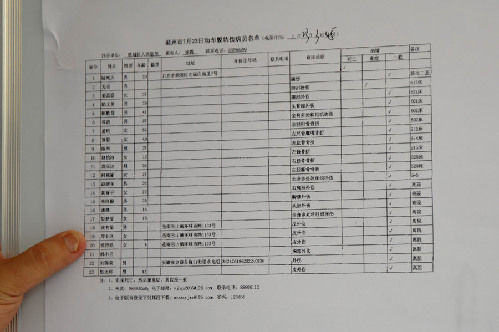安置點里尋親人