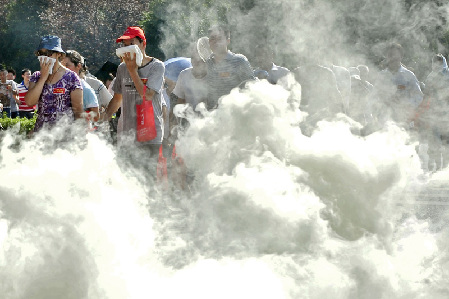 浙江舉行城市救援和跨區支援演習