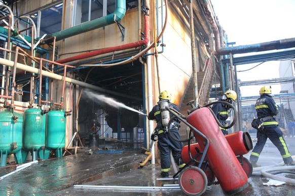 浙江臺州一藥廠發生爆炸3人受傷