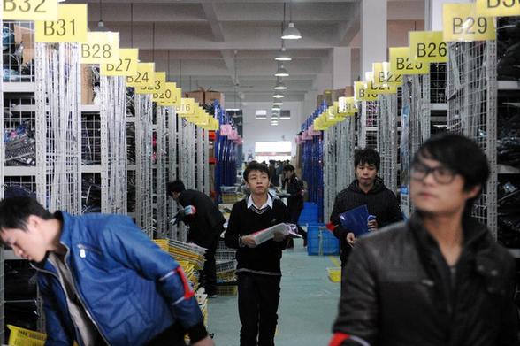 迎戰網購的狂歡:實拍“光棍節”的杭州商家