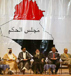 Iraqi governing council holds 1st meeting