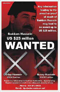 Suspected Saddam tape calls on revenge for sons