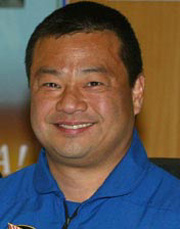 Astronaut makes voting history