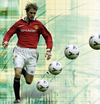 Beckham takes football movie role