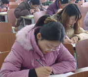 1.2m graduates crowd into exam rooms