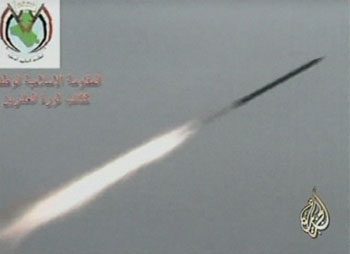 Arabic television channel Al Jazeera aired a videotape on January 31, 2005, purporting to show an Iraqi insurgent group firing a missile that downed a British transport plane in Iraq. The video, issued by the 1920 Revolution Brigades, also showed an explosion at a distance and burning debris of a what appeared to be a plane on the ground, including an engine, filmed at close range in a large field. [Reutrs]