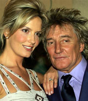 Rod Stewart, Penny Lancaster engaged at Eiffel Tower