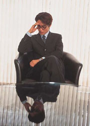 Suits aren't cool enough for Japan