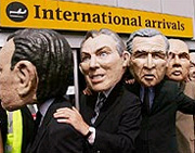 G8 leaders and protests get ready