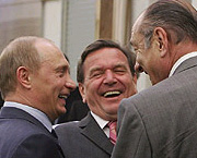 Chirac jokes about British food