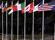 Curtain set to rise on G8 summit