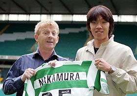 Japanese Shunsuke Nakamura celtic