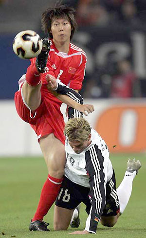 Li tie germany 1-0 china 