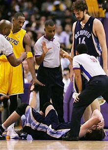 Kobe Suspended 2 Games for Elbowing Miller 18 minutes ago