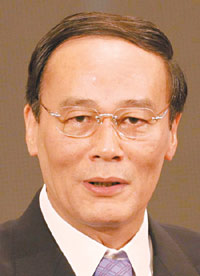 Beijing and Shanghai yesterday set ambitious and identical economic growth targets of 9 per cent annually for the next five years while pledging to improve the quality of life for their residents.