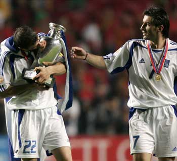 Zagorakis player of Euro 2004