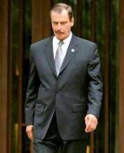Mexican President Vicente Fox