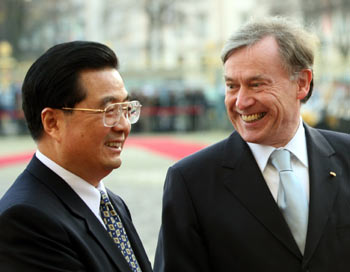 Hu starts 4-day German visit