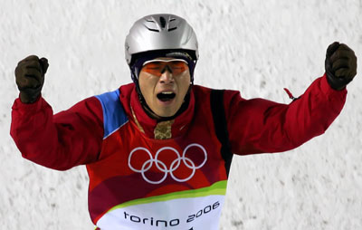Chinese skier tops men's freestyle aerials qualification