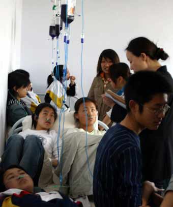 140 students poisoned in Changchun