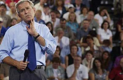 Bush suggests war on terror cannot be won