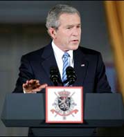 Chirac, Bush discuss China arms embargo