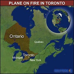 All aboard survive Airbus Canada crash