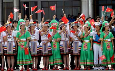 President Hu in Hanoi