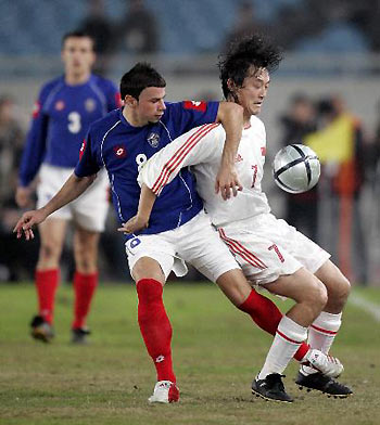 Serbia-Montenegro beats China 2-0 in soccer friendly