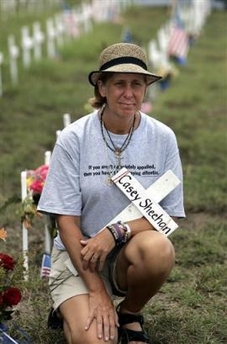 'Peace Mom' Sheehan to release book