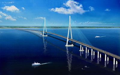 Suzhou-Nantong Yangtze bridge