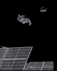 Spacesuit released; students to track it