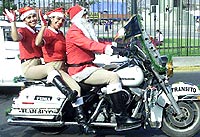 Santa Abandons Reindeer and Tones Down 'Ho Ho Ho'