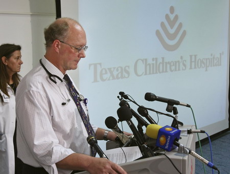 Little boy, far from home, 1st US swine flu death