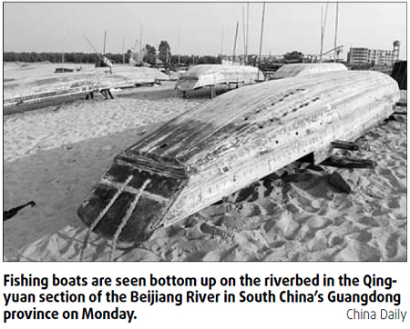 Guangdong drought hard to swallow