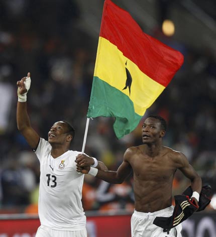 Germany, Ghana in last 16, Serbia, Australia out