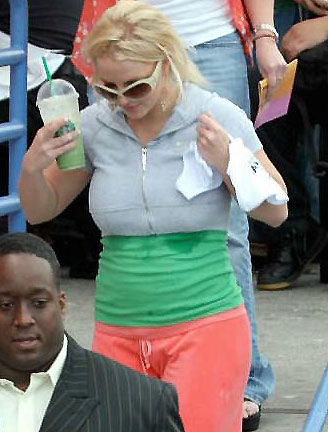 Britney's Sweaty Session