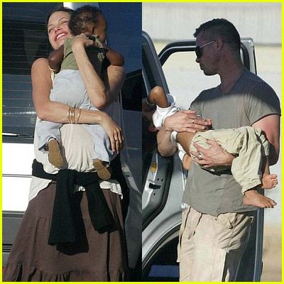 Pitt, Jolie mull Namibian baby name