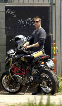 Angelina took Maddox to school