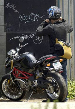 Angelina took Maddox to school