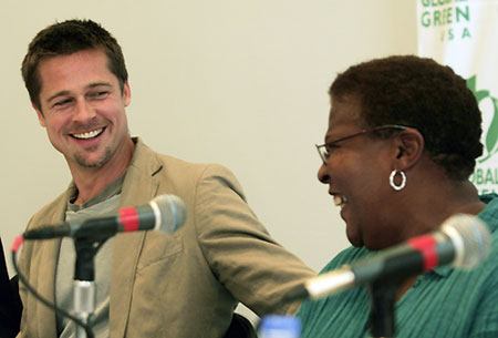 Brad Pitt hopes to build 
