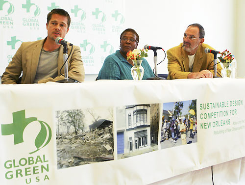 Brad Pitt hopes to build 