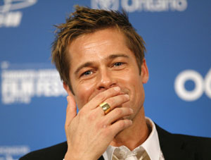 Brad Pitt humbled by non-actors in