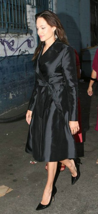 Brad Pitt and Jolie at Banksy's Los Angeles gallery show 