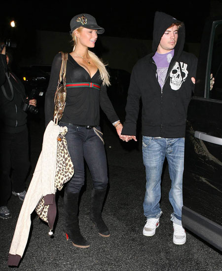 Paris Hilton - Club Candids in Hollywood