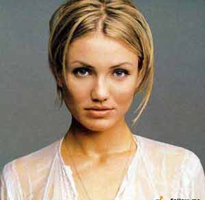 Cameron Diaz wrapped up for