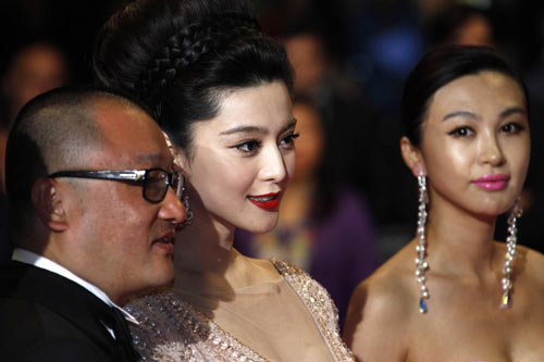 Dazzling beauty Fan Bingbing at screening of 