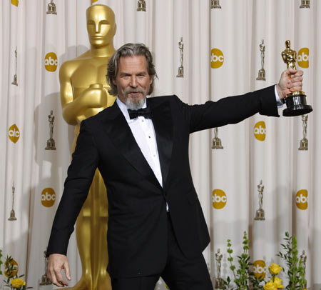 Jeff Bridges won the best actor Oscar for his role in 