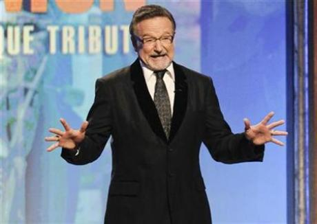 Hirsute Robin Williams plays tiger in Broadway bow